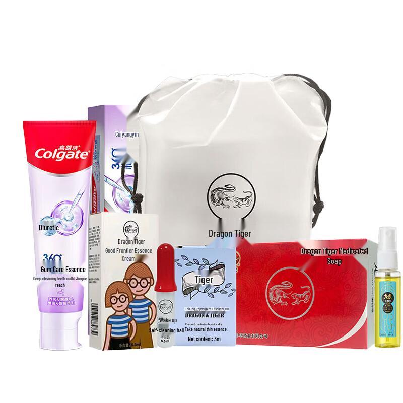 Colgate 360 Gum Care Toothpaste Binchotan Deep Clean 120g + Longhu Set
