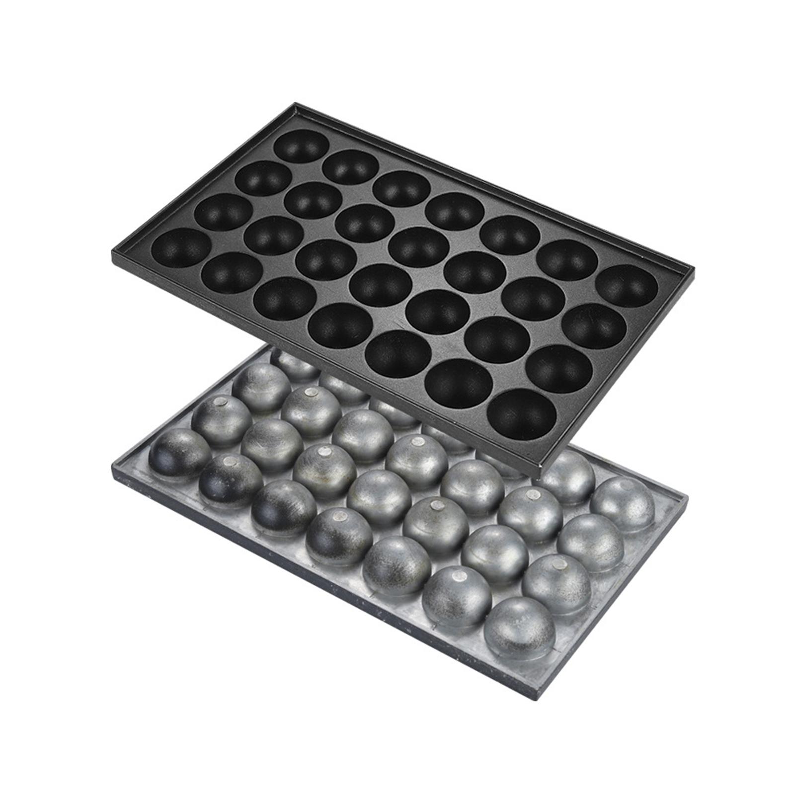 

Противень для выпечки такояки с 28 полостями, тарелка с фрикадельками, антипригарная кухонная гаджеты, алюминиевая японская сковорода такояки для приготовления пищи в магазине 1PCS