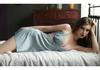 Pure Desire Ice Lace Camisole Pajamas with Chest Pads - Sexy Nightgown for Women, Autumn Winter Collection