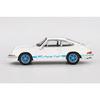 MINI GT 1/64 Scale Porsche 911 Carrera RS 2.7 Grand Prix White/Blue Livery (Left-Hand Drive) Finished Product