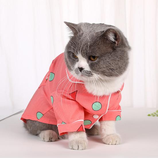 Pet Pajamas Comfortable Breathable Friendly To Skin Summer Pet Two-legged Dog Loungewear Pet Garment