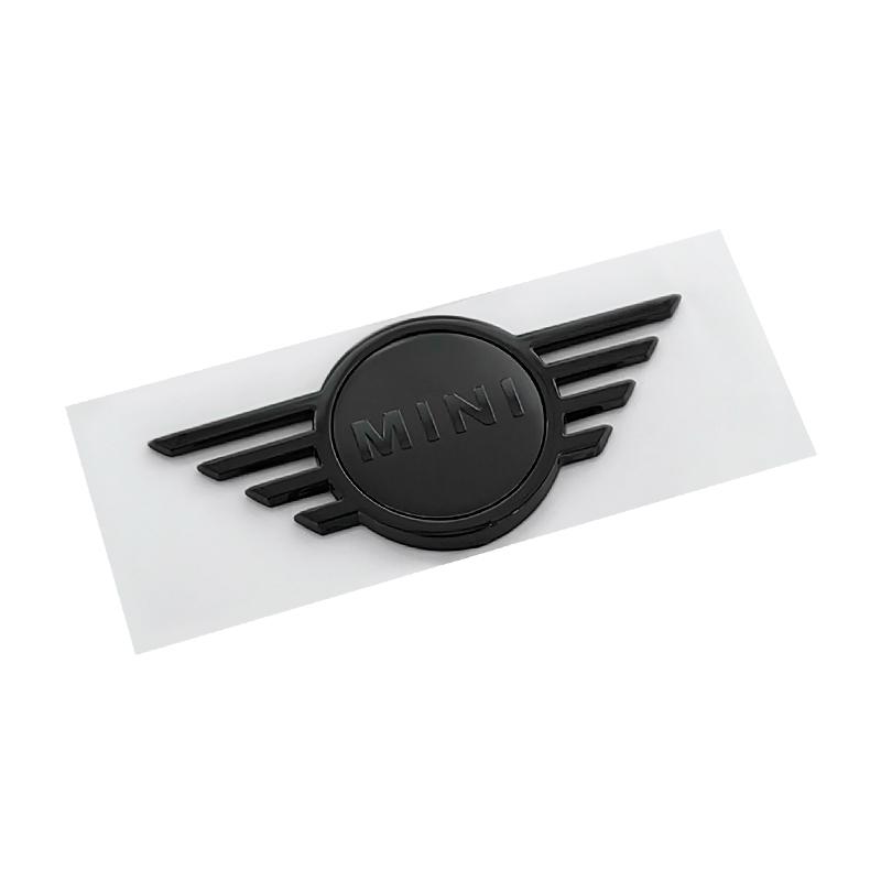BFA1 ABS Car Front Sticker Logo Rear Emblem Badge for Mini Cooper JCW F55 F56 F60 Countryman Clubman Auto Accessories 14.3CM/11.3CM