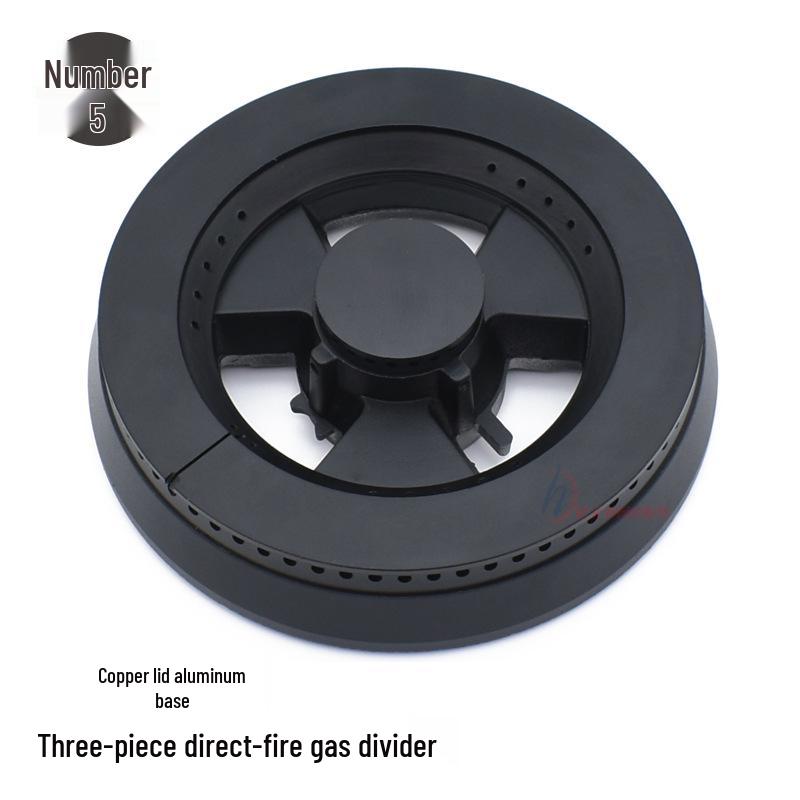 All-Copper Gas Stove Burner Cap and Divider - Universal Fit Accessories
