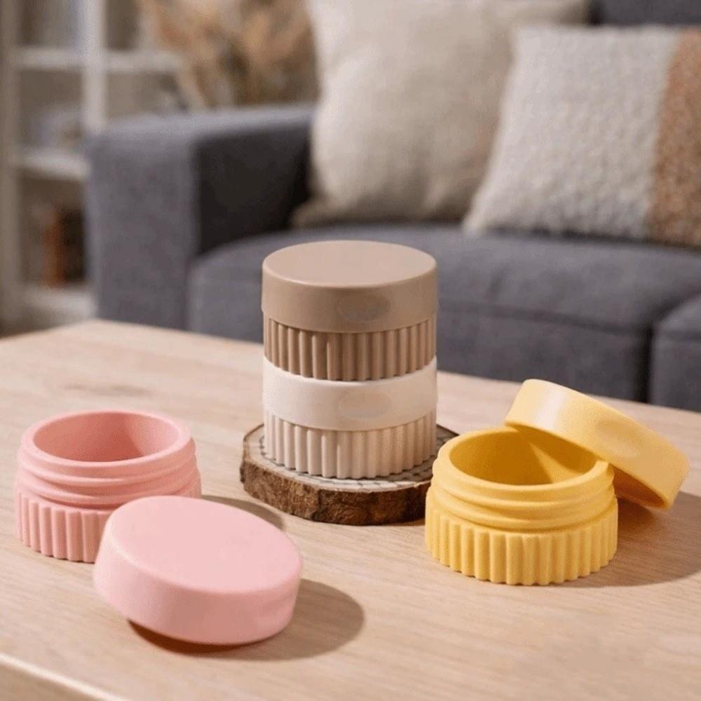 4PCS 20ML Moisturizer Container Mini Jewelry Storage Box Practical Cream Powder Case Gels Lotions