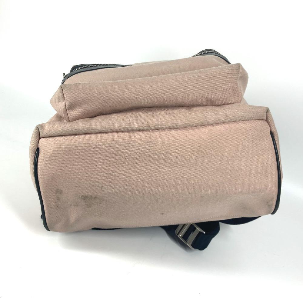 SAINT LAURENT PARIS 326865 logo bag Backpack Pink BeigeBased/Black