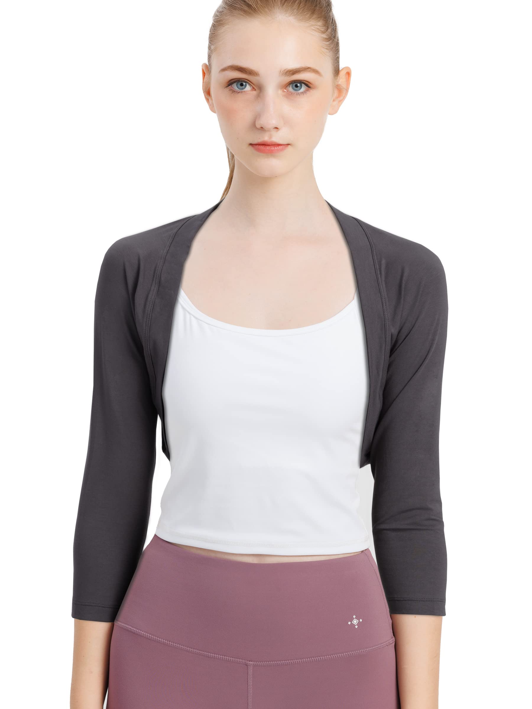 

Loopa Shrug Yoga Gray Size M Wear/Deep (Gray)