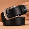 Male Genuine Leather Belts for Men's High Quality Luxury Pin Buckle Jeans Cowskin Casual Belt Business Cowboy Waistband