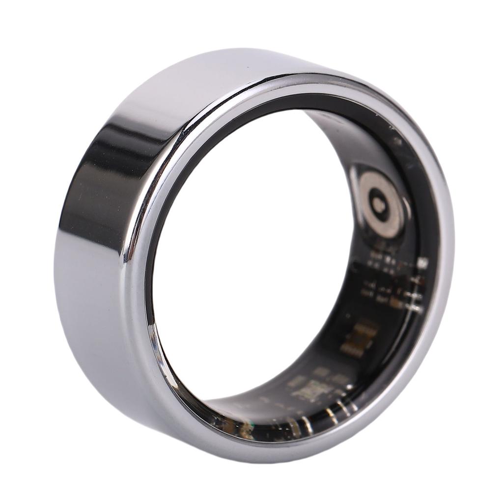 Smart Ring Health Tracker Bluetooth Connection IP68 Water Proof Sleep Fitness Ring with Gesture Control Step Counting