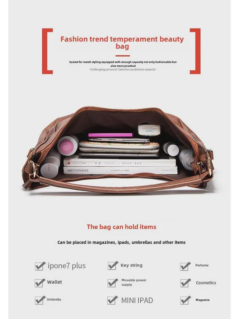 Guangzhou Women's Tassel Hollow Shoulder Bag - Large, Leisure Purse