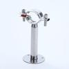 Decorative 304 Stainless Steel Pipe Bracket with Base for Water & Gas Pipes