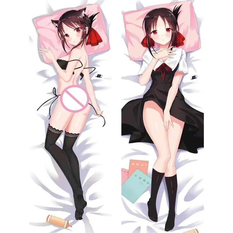 

Чехол на подушку в стиле аниме «Дакимакура Шиномия Кагуя» Кагуя-сама: Love Is War сексуальная девушка косплей костюм обнимающее тело наволочка чехол 34x100cm Peach Skin