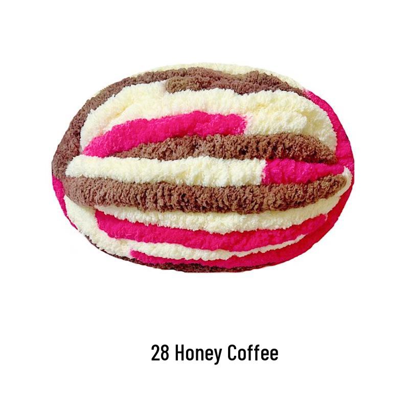 Robustní vlněná příze DIY sada: Ledový bar deka, šála, pelíšek pro kočku, čepice, podložka, kočičí ocas, materiály pro ruční pletení