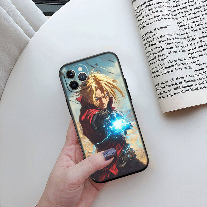 MH62 Fullmetal Alchemist Phone Shell Case for iPhone 7 8 11 12 13 14 15 16 17 16E XS Pro Max XR X SE Air