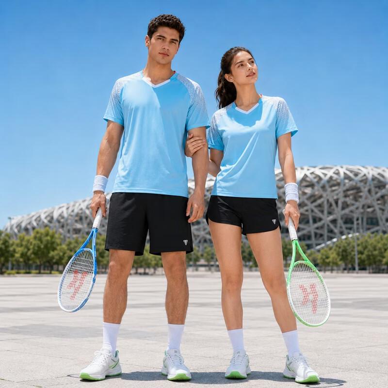 CENPIN Unisex Quick-Dry Sports T-Shirt 2XL