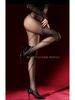 "Black Bandage" Silk Stockings: Slimming, Butt-Lifting Women's Tights with a Wrapped Design for Beautiful Legs.