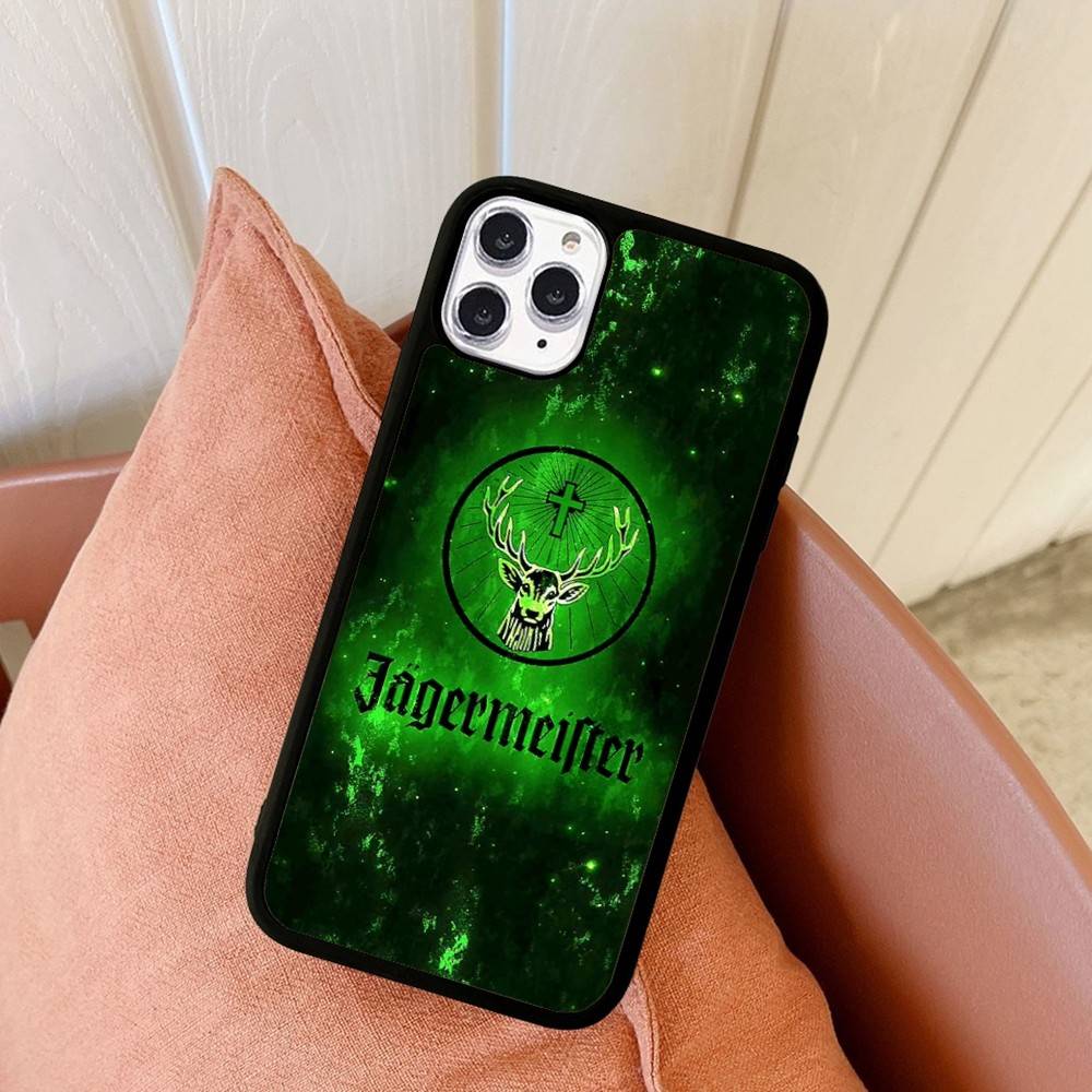Hot J-JaegermeisterS For iPhone 11 12 13 14 15 16 17 Pro Max Plus TPU+PC Shockproof Back Phone Cases