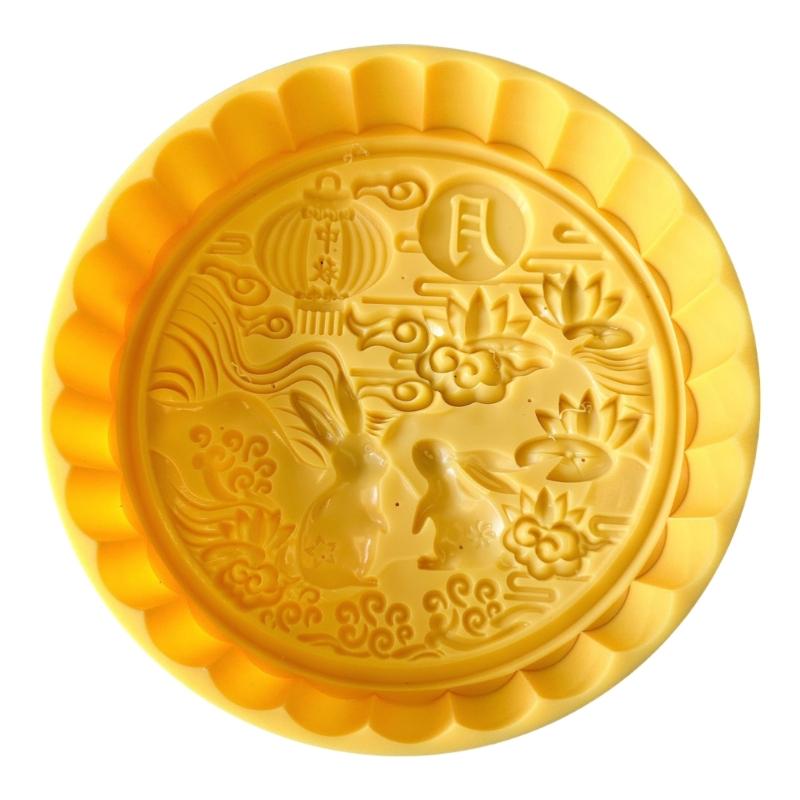 

Hand Pressed Mooncakes Mould Large Traditional Festival Treats Mold Dessert Mold Kitchen Tool for Baking Enthusiasts
