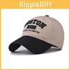 Embroidered Letter Boston Cotton Baseball Cap Sun Protection Hat For Use Daily
