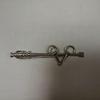 Used 45th Japan Derby Commemoration Sterling Silver Tie Pin Horse Tackle Motif