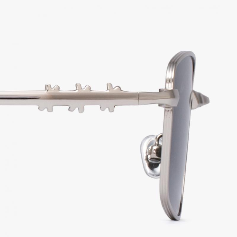 RECLOW Stainless Folding Sunglasses Black Amon F