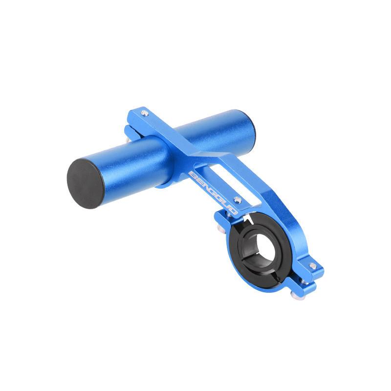 

Bicycle Extend Mount With Aluminum Alloy Dual Bar For Cycling Accessories Blue Single