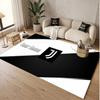 Tappeto Personalizzato Modello Juventus FC Stampa Nome Testo Morbido Antiscivolo Tappeto per Pavimento per Decorazione Interna Casa