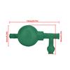 Rubber Suction Bulb Safe Pressure Quantitative Pipette Filler with 3 Valves (Red)