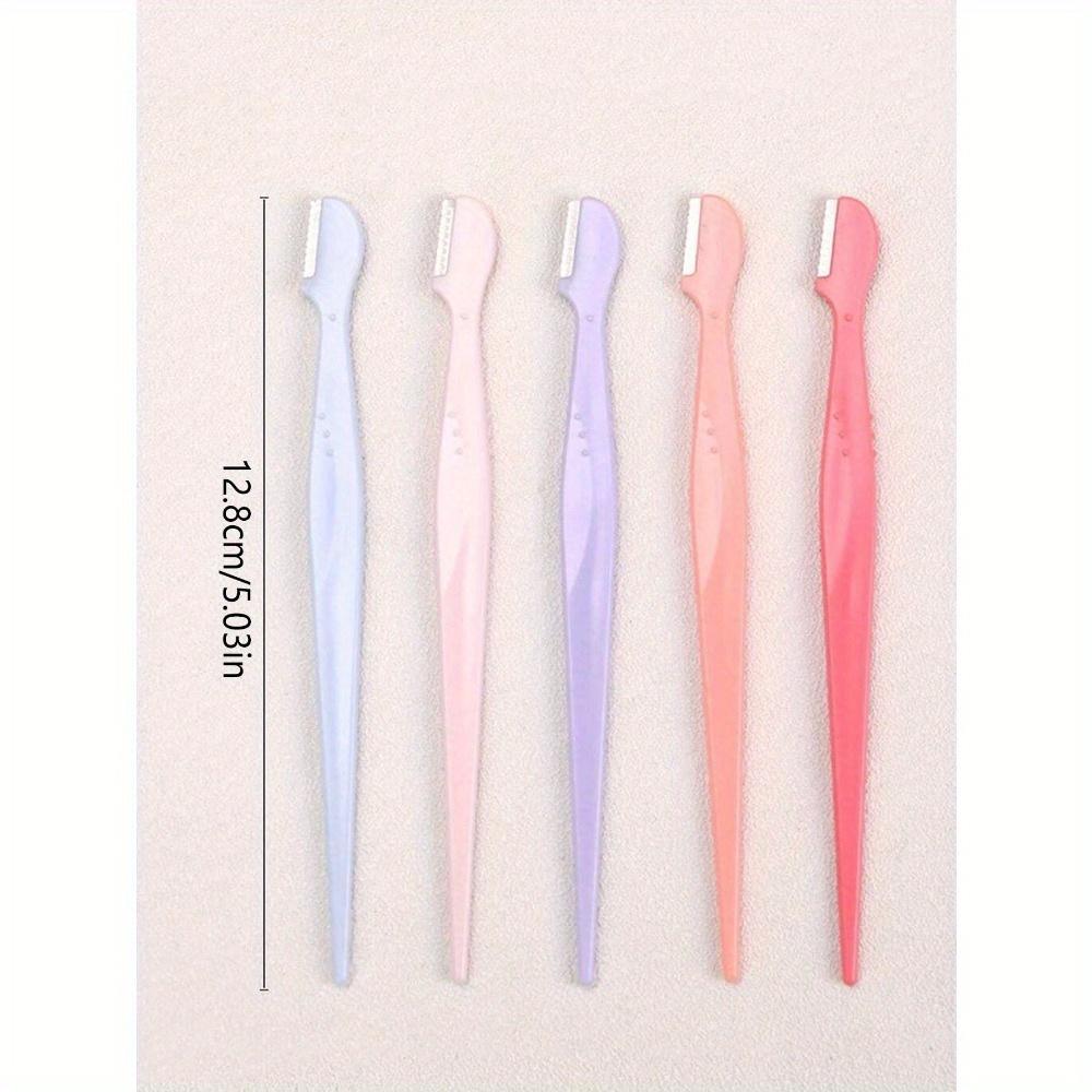 Straight Tip Eyebrow Trimmer Beauty Tools For Beginners, Anti-Scratch Eyebrow Razor, Hair Products And Accessories For Barber Salon Beauty