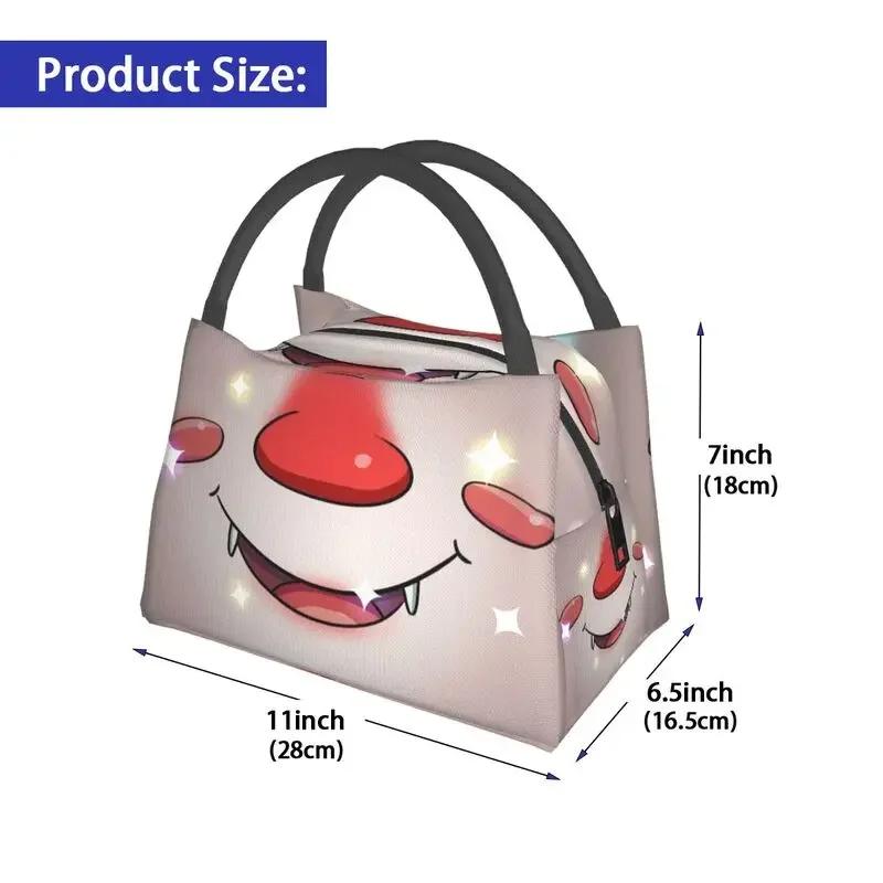 Cute Sparkly Vampire Thermal Insulated Lunch Bag Women Resuable Lunch Container for Work Travel Multifunction Meal Food Box