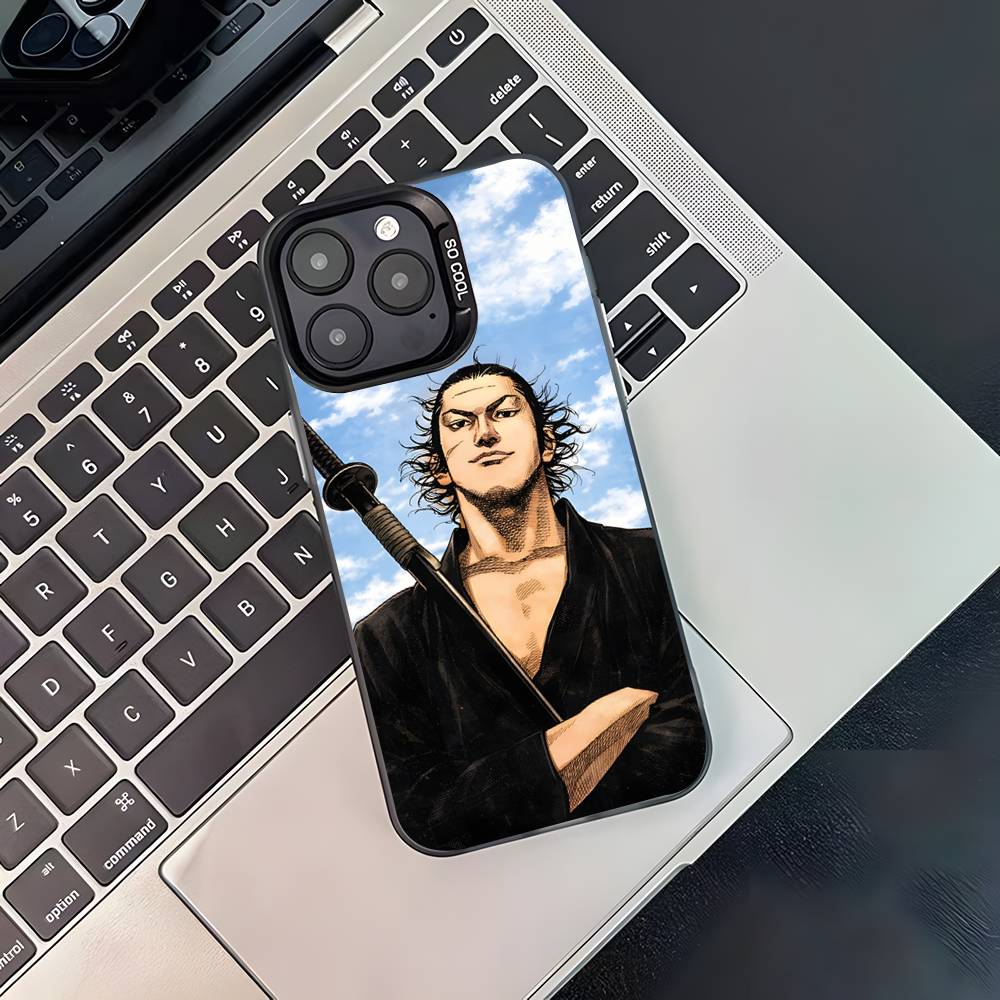 Vagabond Miyamoto Musashi For Black Candy Matte Cover iPhone 17,16,15,14,13,12,11,Pro,MAX,Plus iPhone17Promax