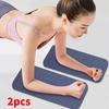 2‑Pack Thickened Plank Support Pad, Portable Non‑Slip Mini Yoga Mat for Ab Wheel Fitness Workout