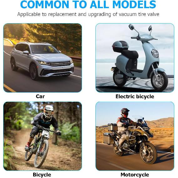 Car Tire Valve Stem Cap, 12 Pcs Wheel Valve Covers, Leak-Proof Air Caps Cover, Airtight Aluminum Alloy Hexagon Shape Tyre Accessory, Universal for