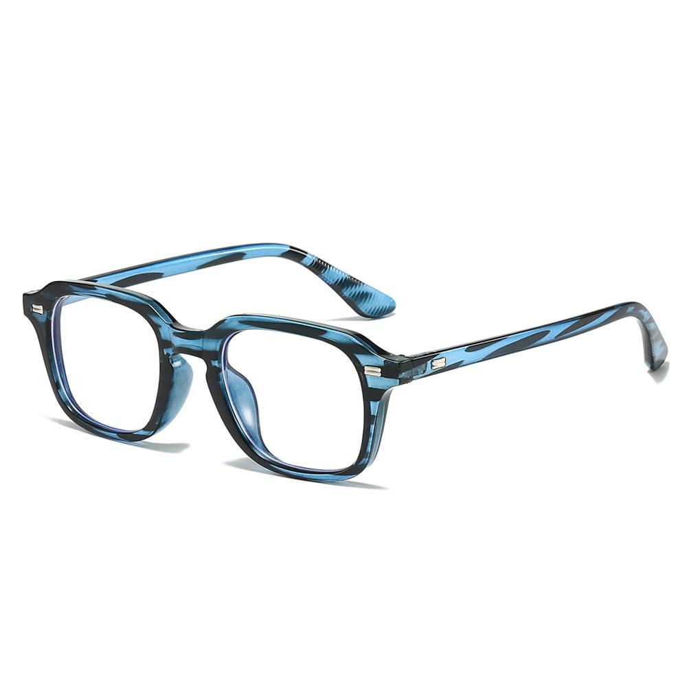 Retro Men'S Pc Rivets, Anti-Blue Glasses Frame Myopia Can Be Matched