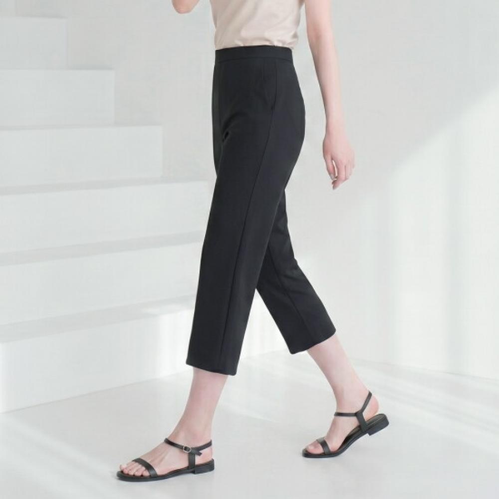 A+simple Women Cooling 7 Part Semi Straight Pants Model No. Summer