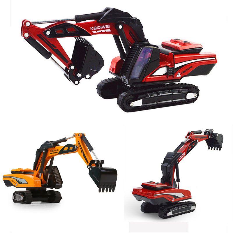 Premium 187 Alloy Diecast Excavator Toys With Classic Engineering Design