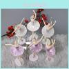 Lindas Figuras Miniatura de Meninas de Balé em PVC Perfeitas Para Enfeite de Bolo e Decoração de Casa de Bonecas