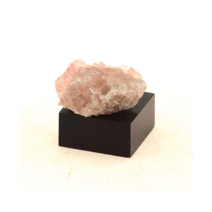 Stones and Minerals. Fluorite Rose + Quartz. 26.30 Ct. Talèfre, Mont Blanc Massif, France.