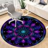 1PC Mandala Pattern Chair Carpet for Office Non-Slip, Lightweight, Machine Washable Rug for Office, Sleeping, Room - Holiday Decoryy251009103
