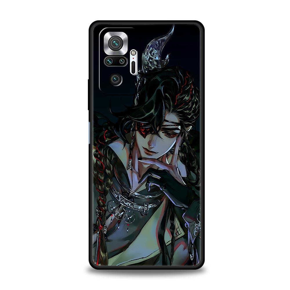Heaven Official’s Blessing Phone Case For Xiaomi Redmi Note 12 5G 11 10 Pro 4G 10C 9S 9 8 7 9T 8T 9C 9A 8A K40 Gaming Soft Cover