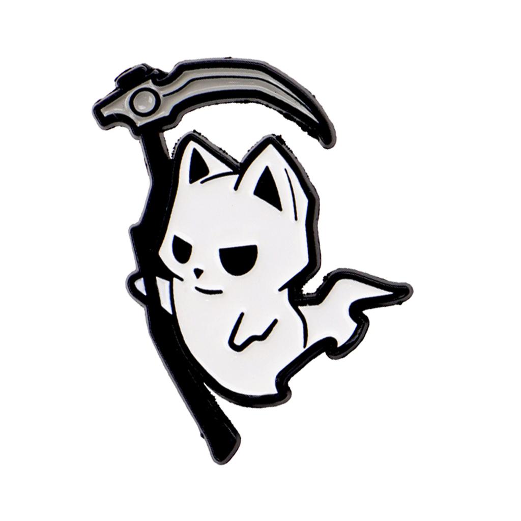 Halloween Enamel Pin Cute Ghost Brooch Lapel Pins Badge On Backpack Clothing Accessories Fashion Jewelry Friends Gifts