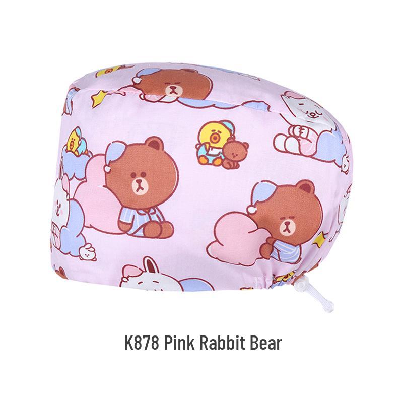 Oddychający Czysta Bawełna Czepek Chirurgiczny dla Lekarzy i Pielęgniarek