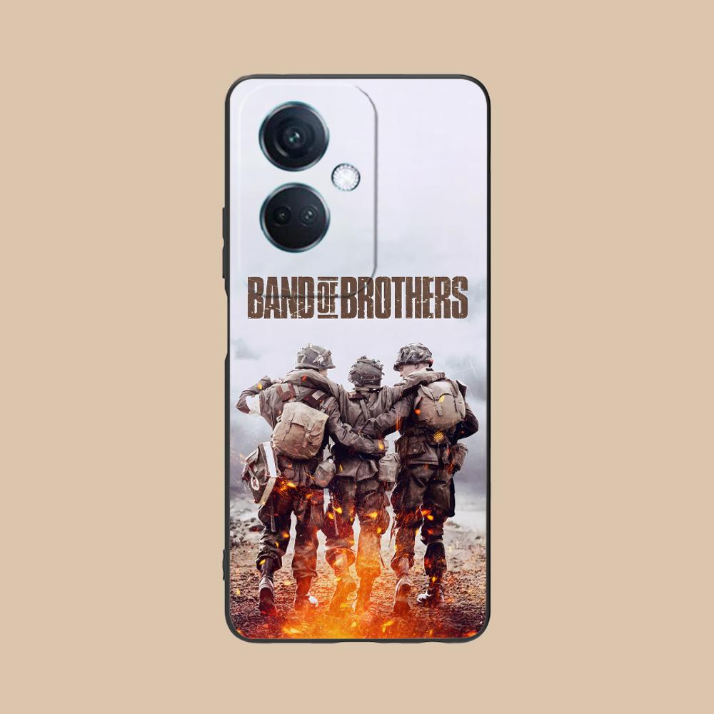 

Band of Brothers Phone Case for OPPO Find X9 X8 X7 X6 X5 X3 X2 Plus s Pro Ultra Lite Soft TPU Shockproof Cover OPPO Find X2 Pro