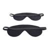Faux Leather Blindfold BDSM Bondage Night Eye Mask Erotic Sex Toy Adults Game