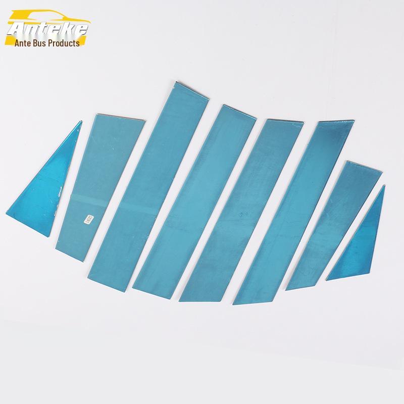 Compatible with 14 GX7 Models: Stainless Steel Window Trim & Body Glass Anti-Scratch Decorative Sticker Accessories