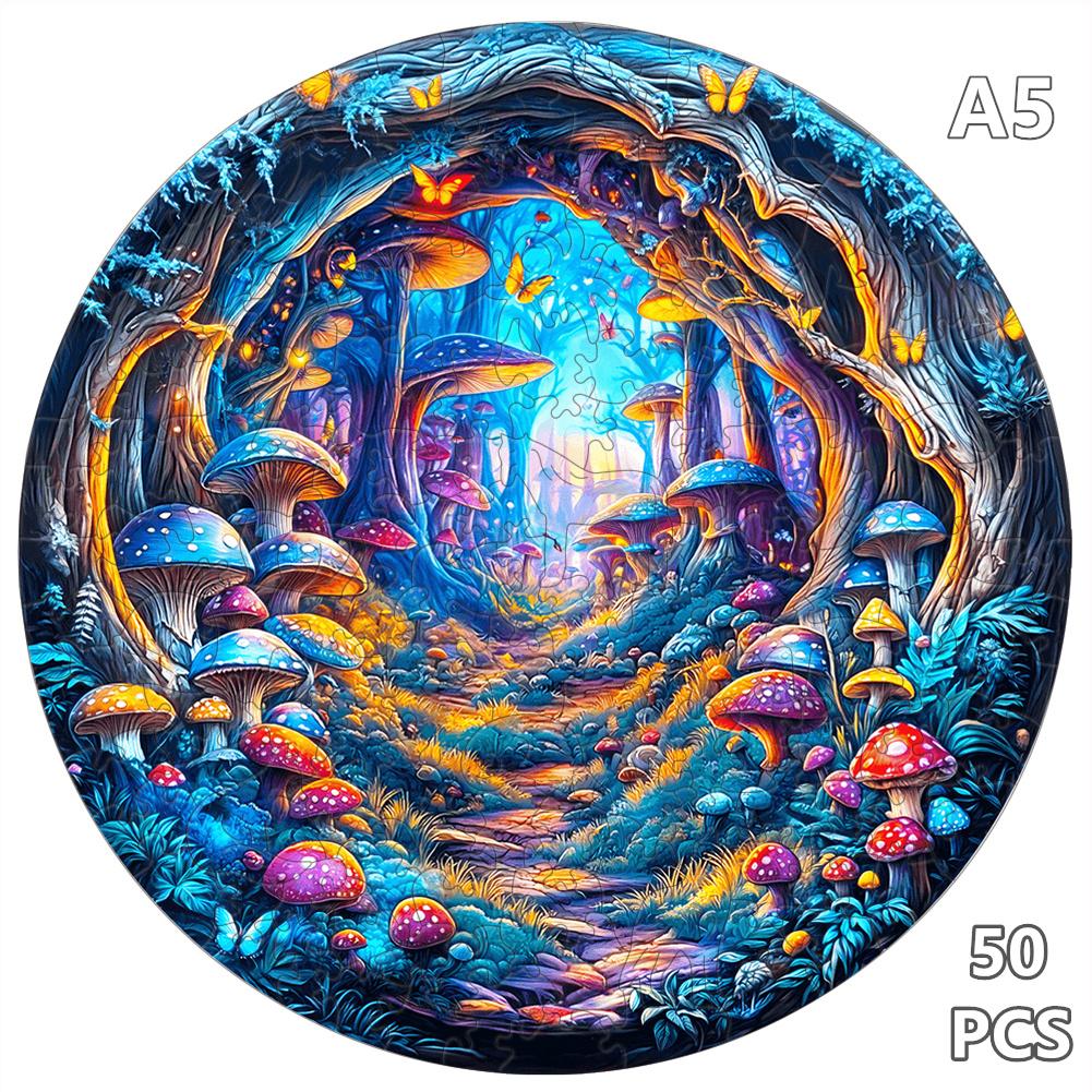 3D Vision Tiger Wooden Puzzles For Adults And Kids, Brightly Colored Unique Shaped Animal Wood Puzzles Toys Christmas Gift