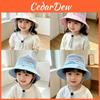 Kids Summer Sun Hat With Wide Brim Breathable Cotton Sunshade For Children Outdoor Play