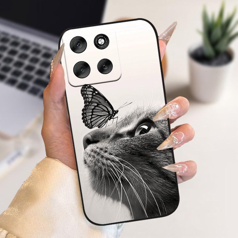 For Motorola Moto G56 5G MotoG66j MotoG66y Case Animals Painted Silicon Soft TPU Bumper For MOTO G66j G66y MotoG56 Protect Cover