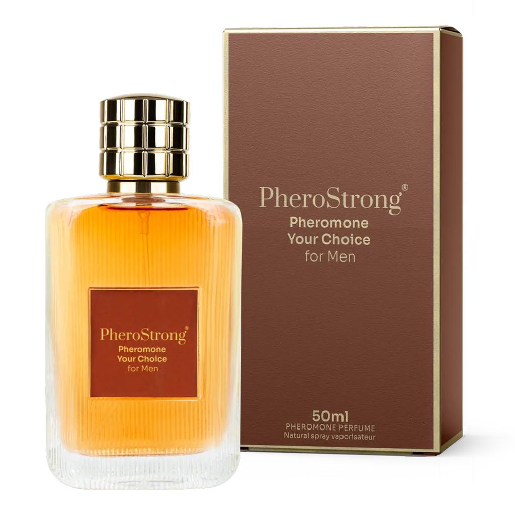 Pherostrong pheromone your choice for men - podkreślają pewność siebie i magnetyzm.