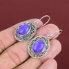 Charoite Earring Natural Gemstone Earrings Vintage Earring Latest Design Jewelry 925 Sterling Silver Earring Handmade Earring Gifts For Wife