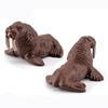 Whale Reindeer Figurine Miniature Seals Walruses Arctic Animal Model Polar Bear Fox Rabbit